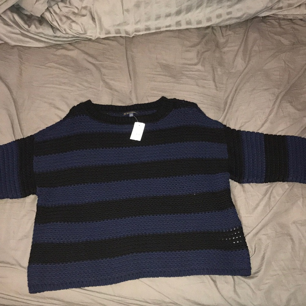 Brooks Brothers Wool Striped Sweater